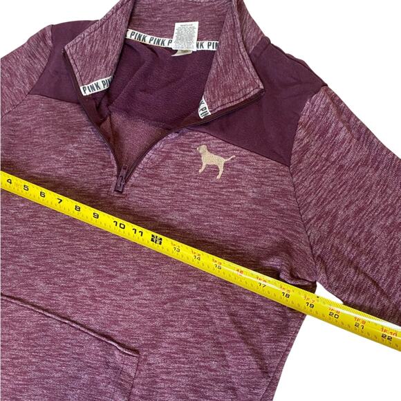 Victorias Secret Sweater Womens Size Medium PINK Gym Lounge Athletic Pullover - Picture 9 of 10